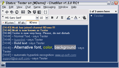 ChatMan Screenshot